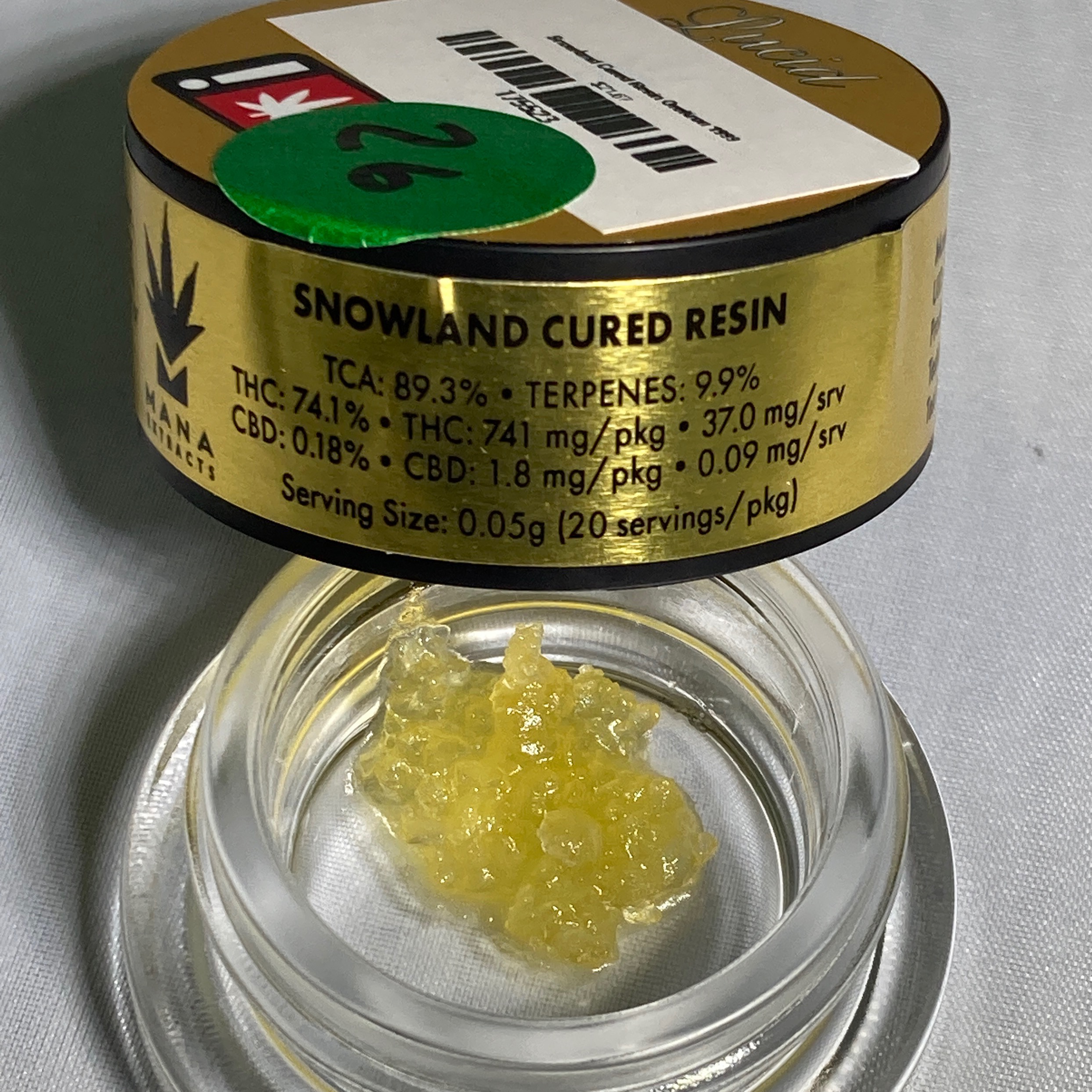 Snowland - 1G Hybrid Cured Resin